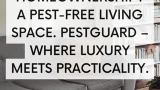 The real luxury in homeownership? A pest-free living space.💎