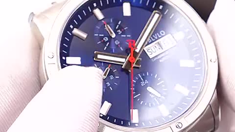 Oblvlo male stainless steel wristwatch stainless steel wristwatch.