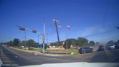 Powerline Totaled In Traffic Accident