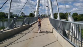 slow-motion in the bridge