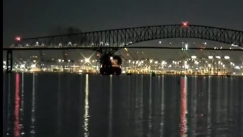 Tragedy Strikes Baltimore As Ship Collides With Francis Scott Key Bridge