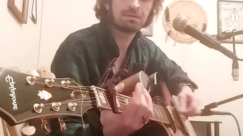 "You Turned the Blue Moon into a Golden Killer" epiphone ej-200SCE Lome Marsupial song practice
