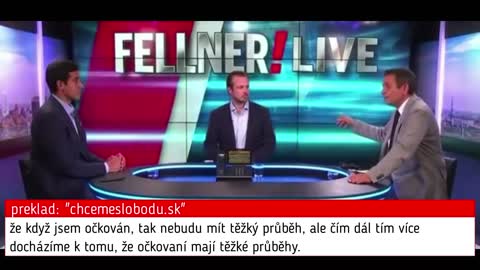 V rakouské televizi: vakcína je největší fake-news fraška, která byla lidem v 21. století podaná