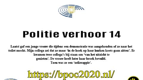 Bpoc Politie verhoor 14