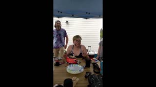 Pie/Cake In The FACE!