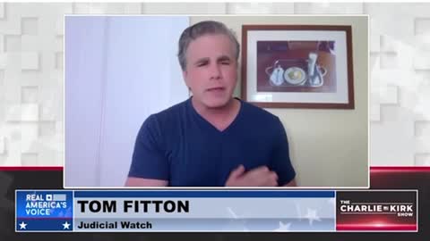 Tom Fitton tells Charlie Kirk about CRT training in the army