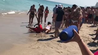 Beach Backflip Fail