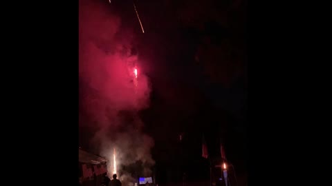 My fireworks at my party