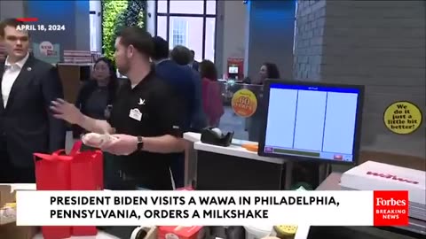 Biden’s entire visit to Philadelphia Wawa was carefully staged and scripted.