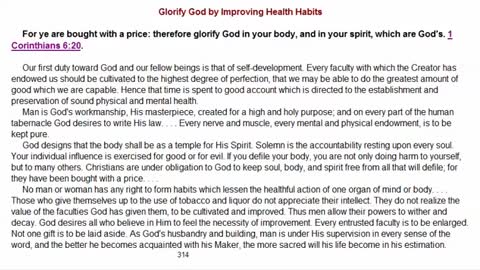 #44 Glorify God By Improving Health Habits