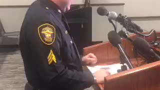 Forth Worth Police Department presser
