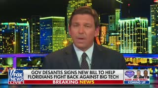 FL Gov. DeSantis Passes Law Banning Big Tech ‘Deplatforming’