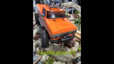 Modification #4 (Roof Rack) To 76 Ford F-150 Diesel Traxxas Trx-4