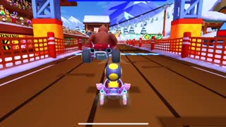 Mario Kart Tour - Ice Mario Cup Challenge: Vs. Mega Donkey Kong