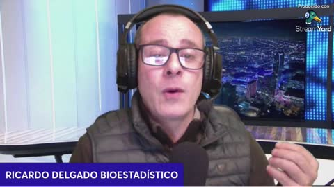 EL BIOESTADÍSTA ESPAÑOL DE "LA QUINTA COLUMNA", RICARDO DELGADO COMPARTE EL RIESGO DOCUMENTADO EN