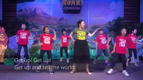 Kids dance song (get up)