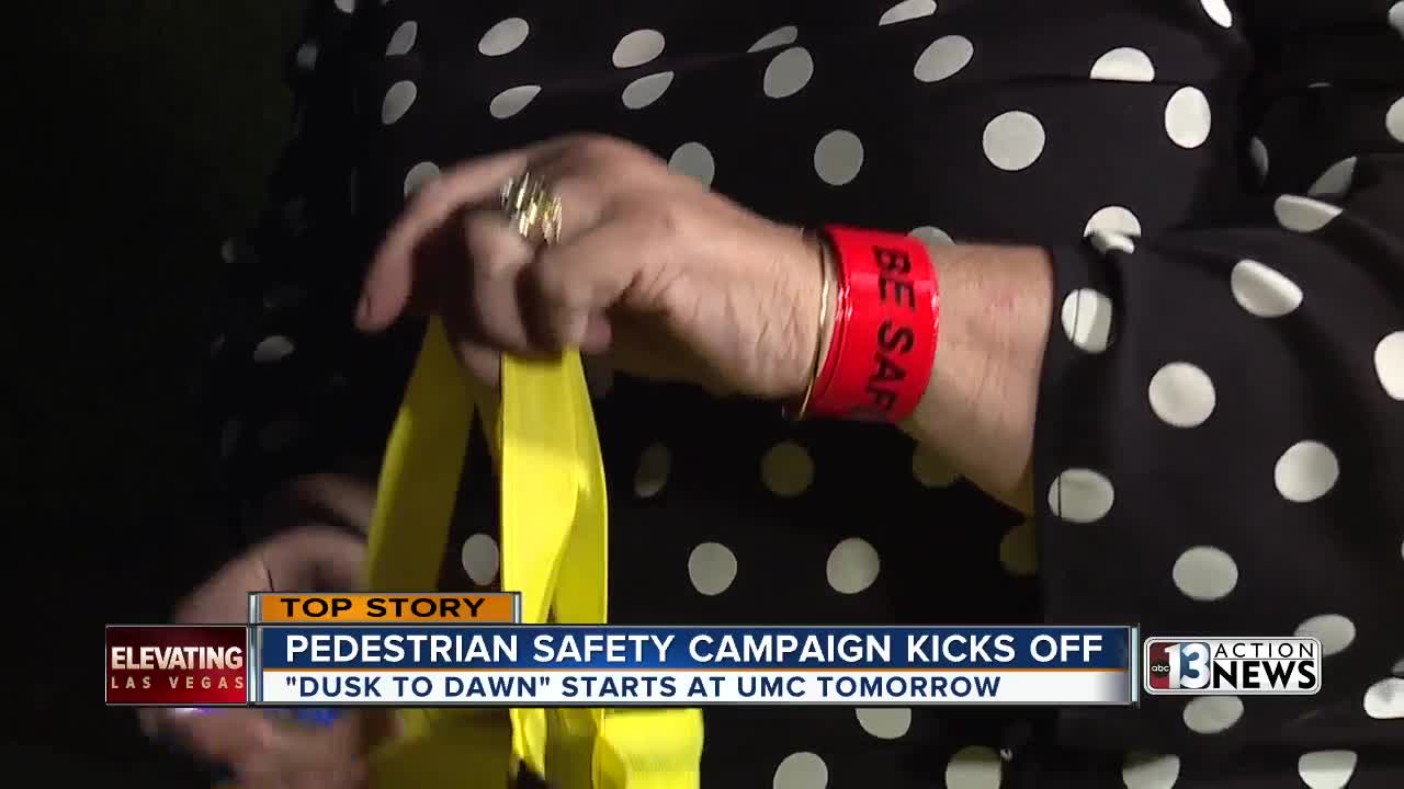 Pedestrian safety campaign kicks off