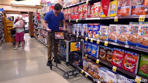 Human robot goes grocery shopping