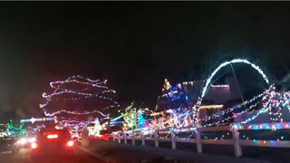 Christmas light displays in Magna UT