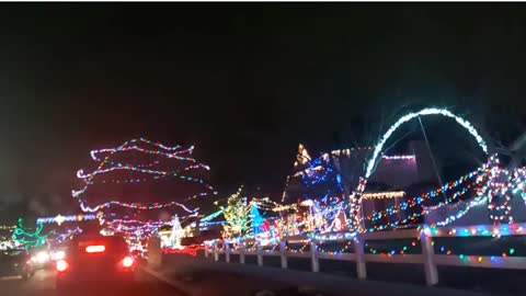 Christmas light displays in Magna UT