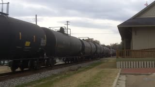 CN Train at Flora, Mississippi