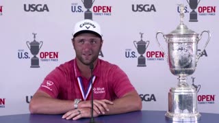 Rahm becomes first Spaniard to win the U.S. Open