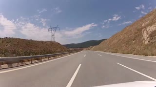Fast Driving In Road Way Journey