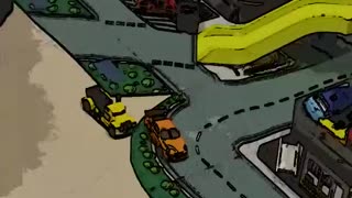 Toy Cars Play | Garage Set Rescue | Speed Cars - Hot Wheels - Matchbox | Cartoon Effect