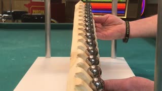 Pendulum wave machine