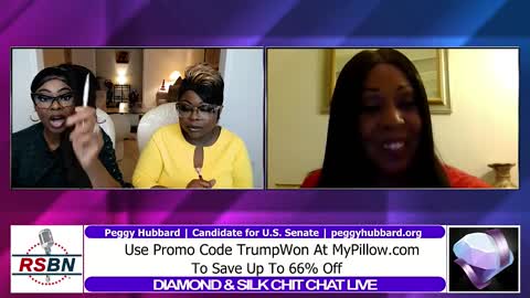 Diamond & Silk Chit Chat With Peggy Hubbard 5/3/22