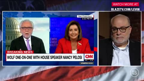 Mark Levin: Pelosi’s Unhinged Meltdown Shows Just How Much She Hates America