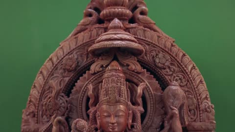 32" Large Padmanabha Vishnu Stone Statue From Orissa | Handmade | Exotic India Art