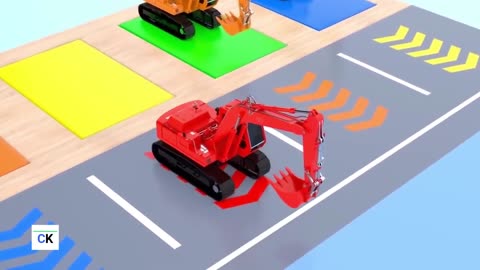 Trucks earthmovers vehicles farm trucks ranch reaping shading tunes for youngsters