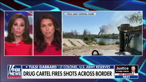 Drug cartel fires shots across America's southern bordss