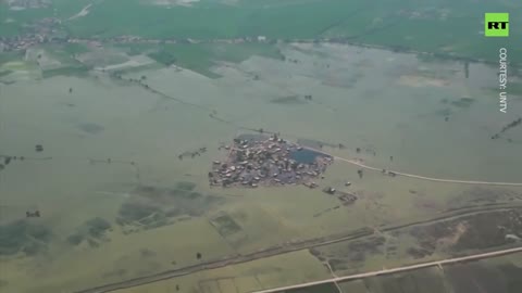 Aerial Footage Shows Scale Of Flooding In Pakistan