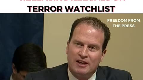 BREAKING: Our government admits it is releasing known terrorists into the US!