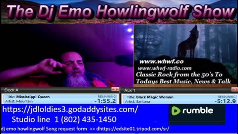 The Dj Emo Howlingwolf Show Feb 16 2024 (Every Friday Night 9pm - Midnight New York Time) )