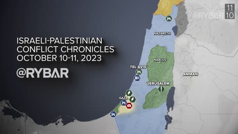 ❗️🇮🇱🇵🇸🎞 Highlights of the Israeli-Palestinian conflict on October 10-11, 2023