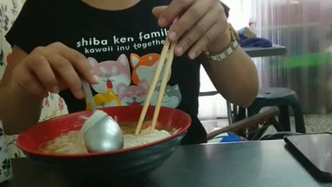The ending when the brother took his sister to eat