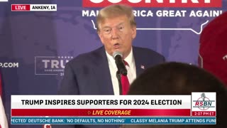 FULL SPEECH: President Trump to campaign in the Iowa City of Ankeny - 12/2/23
