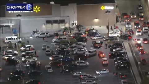Antifa and BLM Peaceful shopping