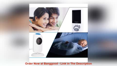 ⭐️ 2.4 Inch Wireless Baby Monitor Wifi Camera Infrared Night Vision Two-way Talk Radio Baby