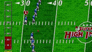 Retro football game Super High Impact