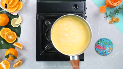 Orange Posset Recipe by Food Fusion