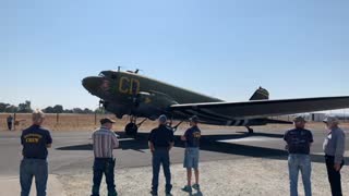 C-47 on warm up