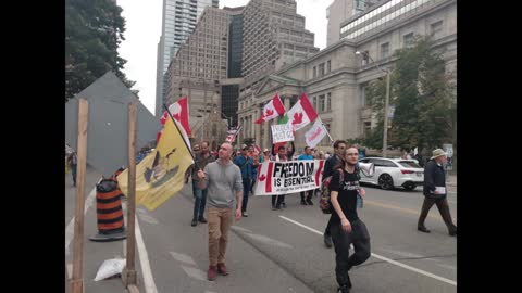 Toronto freedom march, September 24, 2022