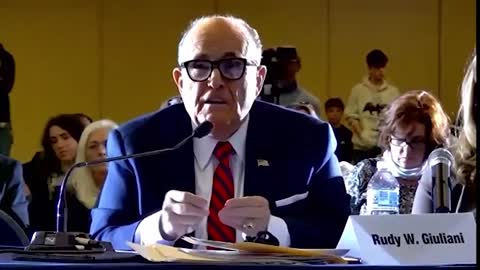 Q&A #3 Giuliani & Jenna Ellis, Pennsylvania State Legislature Hearing on 2020 Election, 11/25/20