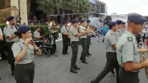 "Smoke on the Water" by the army's band