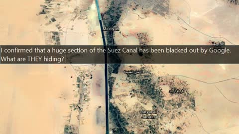Suez Canal Blackout