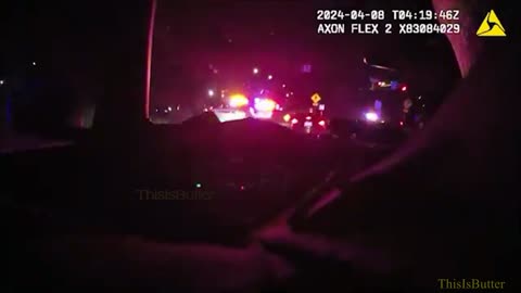 Body-worn camera footage of a fatal police pursuit in Baltimore County